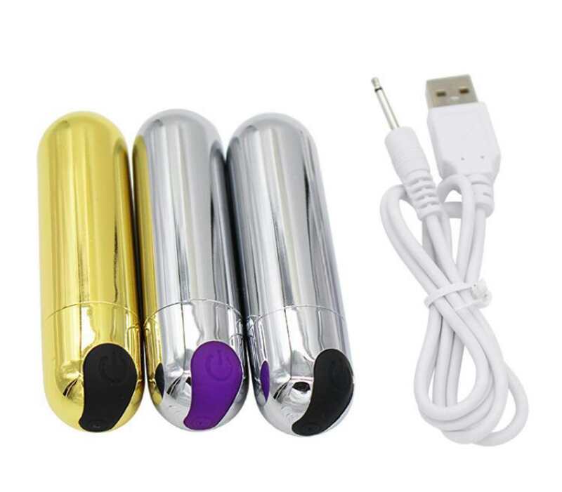 USB Recharge Bullet ABS Vibrator 